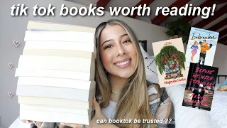 POPULAR TIK TOK BOOKS... that are actually worth reading!📚