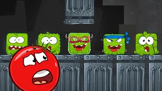 Red Ball 4 Tomato Ball Vs Om Nom All Boss Fusion Battle