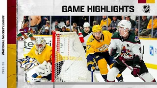 Coyotes @ Predators 2/13 | NHL Highlights 2023