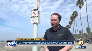 City preps to begin e-scooter boardwalk ban