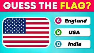 🚩 Guess and Learn 38 Famous Flags 🌍 | Flag Quiz 🤔