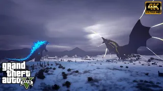 Godzilla Vs King Ghidorah Movie Remake  ( GTA V Mods )