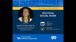 Paths to Political Social Work I UB School of Social Work
