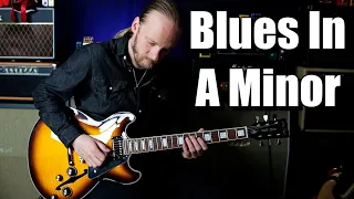 A Minor Blues (On Harley Benton ES-335)