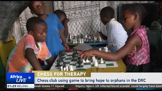 DR Congo-based chess club attempts to bring hope to children orphaned by conflict