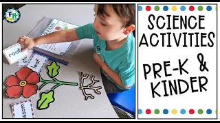 FUN LIFE SCIENCE ACTIVITIES for Pre-K & Kindergarten