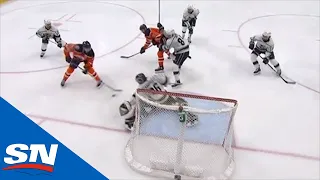 Connor McDavid Makes Nice Move To Tuck Goal Five Hole On Jack Campbell