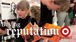Taylor Swift Buying 'reputation' at Target