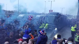 Old Firm Game buildup Ibrox Stadium 30-DEC-23