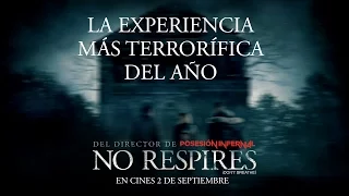 NO RESPIRES - La experiencia más terrorífica - Clip en ESPAÑOL | Sony Pictures España