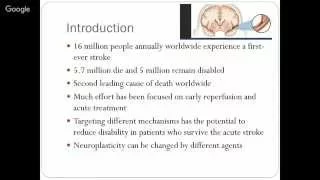 SSRIs for Stroke Recovery