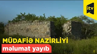 Müdafiə Nazirliyi: Ordumuzun bölmələri Ermənistan texnikasına atəş açmayıb