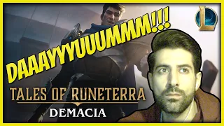 KingKongLoL REACTS To Tales of Runeterra: Demacia | “Before Glory”