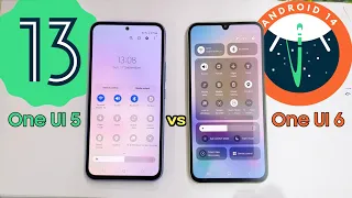 Samsung One UI 6 vs One UI 5 - What's the Difference