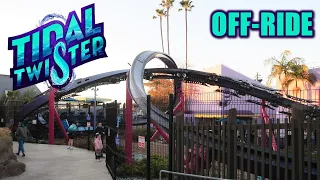 Tidal Twister Off-Ride Footage, SeaWorld San Diego Skyline Attractions Skywarp | Non-Copyright