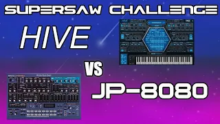 SUPERSAW CHALLENGE: U-he's HIVE vs Roland's JP-8080