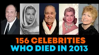 In Memoriam: Celebrity Deaths in 2013 🌟 Celebrities Who Died in 2013