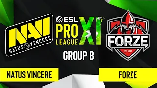 CS:GO - Natus Vincere vs. forZe [Inferno] Map 1 - ESL Pro League Season 11 - Group B