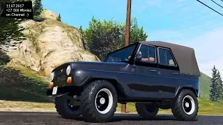 UAZ-469 + 3159 New ENB Top Speed Test GTA Mod Future _REVIEW