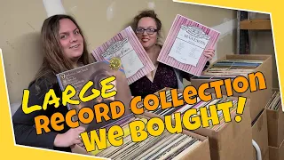 LARGE RECORD COLLECTION - We Bought 2,000 Vinyl Records!