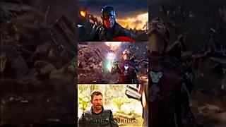 Capitan America, iron man, Thor Vs Thanos Sigma Editing #shorts