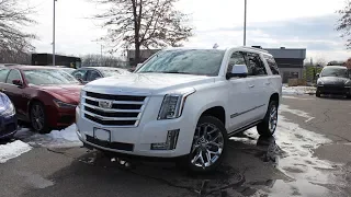 2018 Cadillac Escalade Premium Luxury: In Depth First Person Look