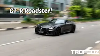 Mercedes Benz AMG GT-R Roadster! Startup, Revs and Acceleration!