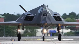 F-117 Nighthawk Flying in 2022 @ Sentry savannah exercise