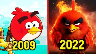 Evolution of Angry Birds 2009-2022