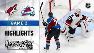 NHL Highlights | First Round, Gm2 Coyotes @ Avalanche - Aug. 14, 2020
