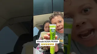 Wasabi BOBA PRANK 🤣🤣🤣