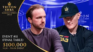Triton Poker Series Cyprus 2023 - Event #11 $100,000 NLH - Main Event - Final Table