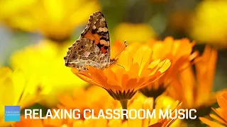 Relaxing Music For Classroom Work - Beautiful Butterflies - Quiet reading music for the classroom