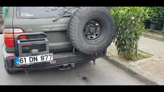 Toyota Land Cruiser VX 100 Series 4.7 V8 Custom Exhaust Sound