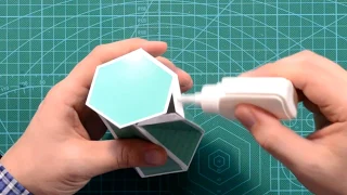 Video instruction: how to make a twisted hexagonal prism