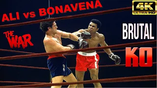 Muhammad Ali vs Oscar Bonavena | Knockout Brutal Boxing KO Fight Highlights HD