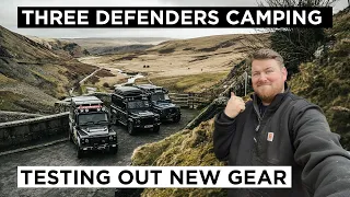 OFFROAD EXPLORING AND WILD CAMPING IN THE LAND ROVERS