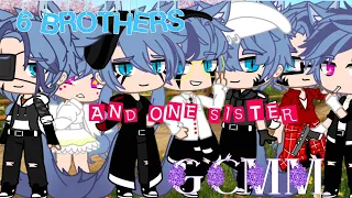 °•✨6 Brothers and 1 Sister🌺•° | Part 1 | "The Beginning" | Gacha Club Series | Read Description