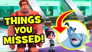 WRECK-IT RALPH 2 Trailer EASTER EGGS - Ralph Breaks The Internet