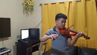 Before you go by Lewis Capaldi violin cover - Linford Lora