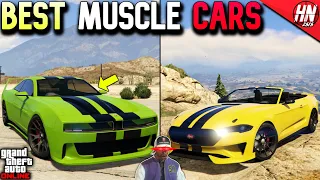 Top 10 BEST Muscle Cars In GTA Online!