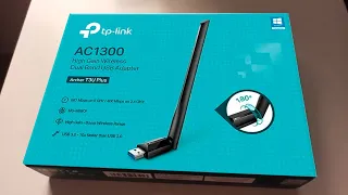 Adaptador WiFi TP-Link Archer T3U Plus AC1300 | UNBOXING & TESTING