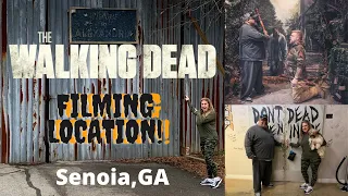 THE WALKING DEAD FILMING LOCATIONS / SENOIA, GA / WOODBURY / THE WALKING DEAD / ABRAHAM LOOK-A-LIKE