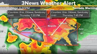 WATCH: Tornado Warning in effect for several Northeast Ohio counties