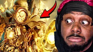 TITAN CLOCKMAN CANNOT BE STOPPED! | skibidi toilet multiverse 031 REACTION