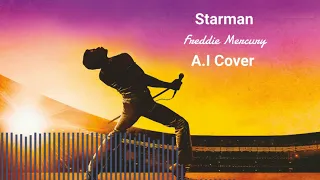 David Bowie - Starman Freddie Mercury A.I Cover