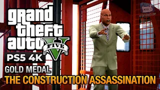 GTA 5 PS5 - Mission #76 - The Construction Assassination [Gold Medal Guide - 4K 60fps]