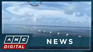 PCG cuts off China floating barriers in West PH Sea | ANC