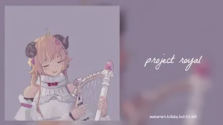 watame's lullaby but it's lo-fi