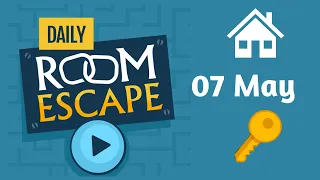 Daily Room Escape - 07 May - 4K -  Full Walkthrough  - Crazygames
